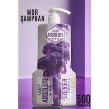 İlkyaz Fashion Hsnet Silver Mor Şampuan 500 ml Absolute Professional  ILKYZHB-RS3455