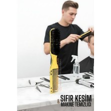 Hobilinka Gold Fade Fırça – Berberler Için Sıfır Kesim ve Makine Temizleme Fırçası