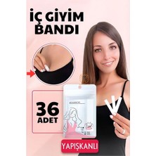 Hobilinka Turk Iç Giyim Bandı Çift Taraflı Yapışkanlı Su Geçirmez 36 Adet