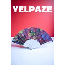 Hobilinka Turk Desenli Yelpaze – Renkli ve Şık Figürlü Tasarım