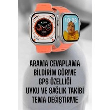 Eco Port Akıllı Saat Gps, Sağlık ve Uyku Takibi Arama Cevaplayan Bluetooth Bağlantılı