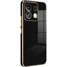 Eco Port Xiaomi Poco M6 Pro 4g Kılıf Volet Silikon - Siyah