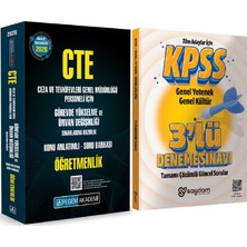 Pegem Akademi Yayıncılık 2026 Gys Cte Adalet Bakanlığı Ceza ve Tevkifevleri Genel Müdürlüğü Görevde Yükselme Öğretmenlik