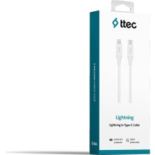 TTEC 2DK40B LIGHTNING TO TYPE-C ŞARJ KABLOSU