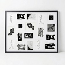 GoodHome Fotoğraf Çerçevesı Siyah 63X83 cm