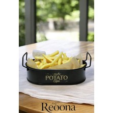 Lumindra Patato Mini Oval Patates & Cips Sunumluk 21 cm 1 Adet