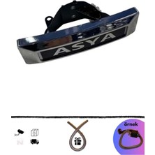 GMS Cg Asya Ön Amblem Nikel - Bağlantılar Dahil Plastik (+Buji Kablo Kılıfı)