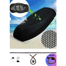 Rbk Cg-Cup-Revival-Wing Çift Katlı Motorsiklet Sele(Koltuk) Kılıfı Fileli (+Buji Kablo Kılıf Hdiye)