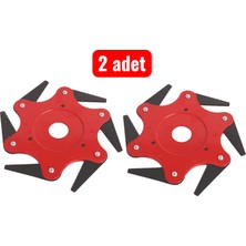 İmaya Ot Biçme Tırpan Başlığı 6 Bıçaklı Tüm Modeller (2 Adet - Ekonomik Paket)