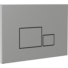 Nkp S1 Kontrol Paneli, Çift Basmalı, Mat KROM-0060