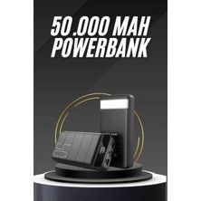 Home 50.000 Mah LED Dijital Göstergeli USB Çıkışı Powerbank