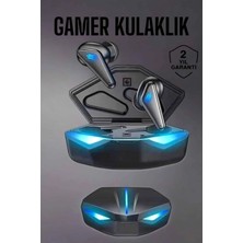 Eco Port Bluetooth Oyuncu Kulaklığı LED Işıklı Kablosuz Anc Özelliği