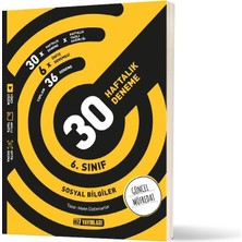 Hız 6. Sınıf Sosyal Bilgiler 30 Deneme Hız Yayınları