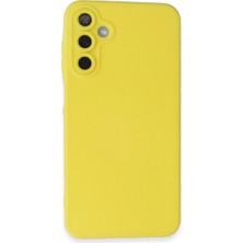 Eco Port Samsung Galaxy A05S Kılıf Nano Içi Kadife Silikon - Sarı