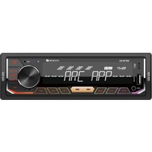 Edison ED-BT500 Oto Teyp Bluetooth USB Sd Aux Fm Radyo App Kontrol Amf Uyumlu 4*50W