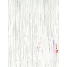 Home Soft Beyaz Renk Duvar ve Kapı Perdesi