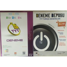 Eser Üçdörtbeş Yayınları Tyt Türkçe 12 Li Deneme+Acil Yayınları Türkçe 15X40 Li Deneme