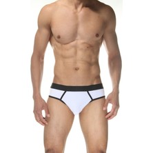 TeknoKapsül Beyaz Jkstrap Fantezi Iç Giyim