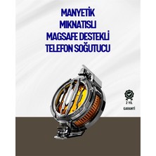 Eco Port Mıknatıslı ve Aparatlı Montajlı Soğutucu Fan | Her Cihaza Uyumlu | LED Göstergeli