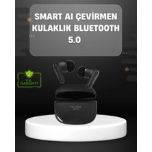 TeknoKapsül Yapay Zeka Destekli Bluetooth Kulaklık Anlık Çeviri Gürültü Engelleme