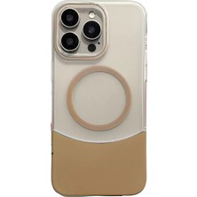 TeknoKapsül Iphone 16 Velar Magsafe Kapak - Çöl Titanyum