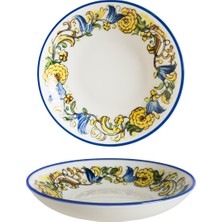 Bonna ABF-MWBLM28CK Albufera Mid White Bloom 28 cm Çukur Tabak 17