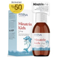 Fıtrina Minatrin Kids Çocuklar İçin Çinko, B Vitaminleri, Magnezyum ve Selenyum İçeren Takviye Edici Gıda Şurup 150 mL
