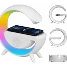 TeknoKapsül Yeni Nesil Bluetooth Hoparlör Speaker 5.0 Taşınabilir G Şeklinde Powerbankli