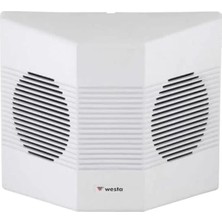 TeknoKapsül Westa WS-121T Beyaz 12 cm Çift Yönlü 10 Watt 70-100V Trafolu Sütun Hoparlör