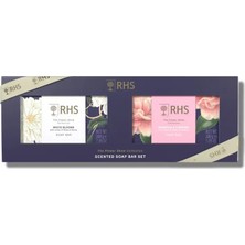 Rhs The Flower Show White Blooms With Notes Of Rose & Peony - Magnolia & Tuberose Sabun 2X200 gr
