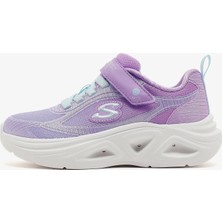Skechers Sola Glow 2.0 Büyük Kız Çocuk Lavanta/açik Mavi Işıklı Spor Ayakkabı 303729L Lvaq