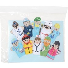 Gültekin AND-5197 Meslekler Parmak Kukla 10'lu -Anadolu Oyuncak