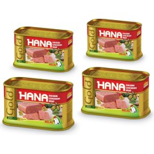 HANA Gold Zeytinli Piliç Salam 200 gr x 4 Adet