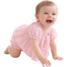 Fancy Kids Antalya Kız Çocuk İkili Takım – Pötikareli Pembe Bebe Model %100 Pamuk
