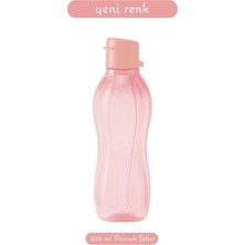 PremiumPort 500 ml Çevre Dostu Pamuk Şeker Renkli Su Şişesi