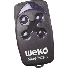TeknoKapsül Weko Nice FLO4R-S 4 Kanallı 433,92 Mhz Garaj Kumandası WK-14745