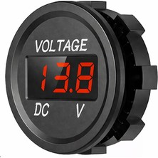 Goldsea Marine Dijital Voltmetre Soketi Plastik 12-24V