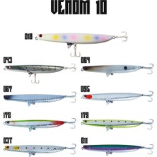 Fujin Venom 10 10.5gr 10cm Maket Balık #RENK:011 Illusion