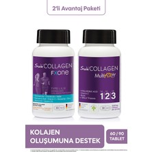 Suda Collagen Ikisi Bir Arada Multiform Collagen 90 Tablet & Fxone 60 Tablet