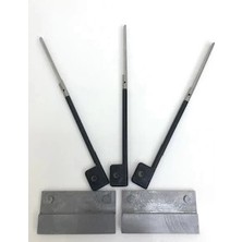 Gültekin 3+2 Paket Çelik Eds Ultra Slim Ince Yedek Uc Kürek ve Slim Ince Kesme Yedek Bıçak