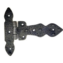 TeknoKapsül Antika Tarz Dekoratif Pirinç Kuyruklu Düğmeli Menteşe No1 - 117X142 Mm, Oksit