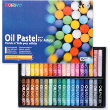 Mungyo Gallery 36 Renk Yumuşak Dokulu Yağlı Pastel Boya Sanatçılar İçin