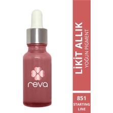 Reva Gül Kurusu Likit allık-Liquid Blusher Starting Line No:851 20 ml