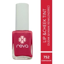 Reva Fuşya Pembe Dudak & Yanak Renklendiricisi-Lip & Cheek Tint Confession No:752 10 ml