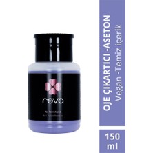 Reva Oje Çıkartıcı & Nail Polish Remover 150 ml - Vegan & Temiz Içerik