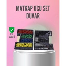 Gültekin Kapsamlı Matkap Ucu Seti Organizer Kutulu Ahşap Metal Beton Delme