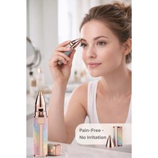 Gültekin Şarjlı Kaş ve Yüz Tüy Temizleyici, Acısız Pürüzsüzlük Sunan Paslanmaz Çelik Başlıklı