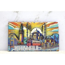 Gültekin Ahşap Istanbul Temalı Magnet - Model 7