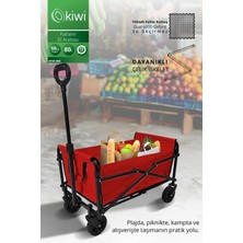 Kiwi Kfw 390 Katlanır El Arabası Kırmızı