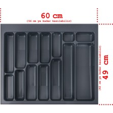 Fullaks Çekmece İçi Kaşıklık 60x49 Kumlu Yüzey